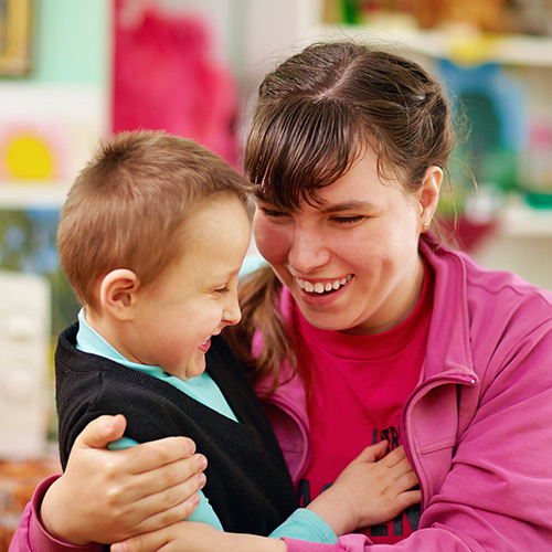 image of children smiling